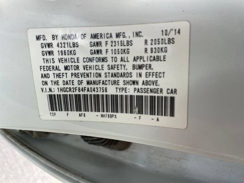 Used 2015 Honda Accord EX-L image 30