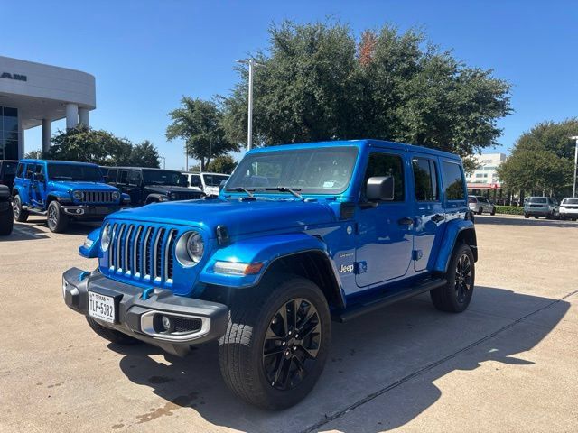 Certified 2023 Jeep Wrangler Unlimited Sahara AWD/4WD image 1