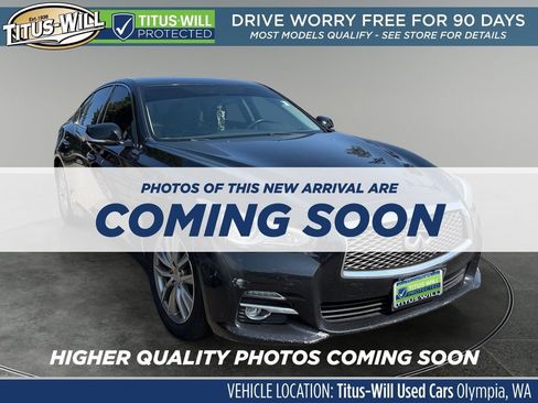 Used 2015 INFINITI Q50 Premium w/ Navigation Package RWD image 1