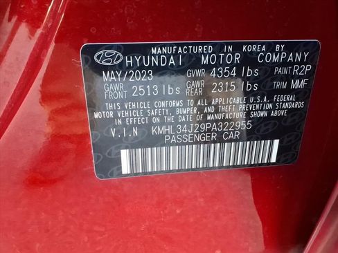 Used 2023 Hyundai Sonata Limited FWD image 32