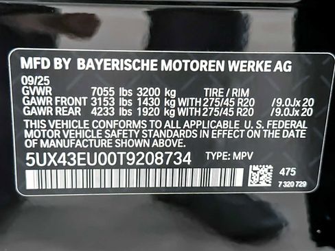 New 2026 BMW X5 xDrive50e w/ M Sport Package image 27