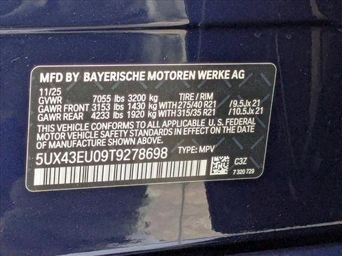 New 2026 BMW X5 xDrive50e w/ M Sport Package image 20