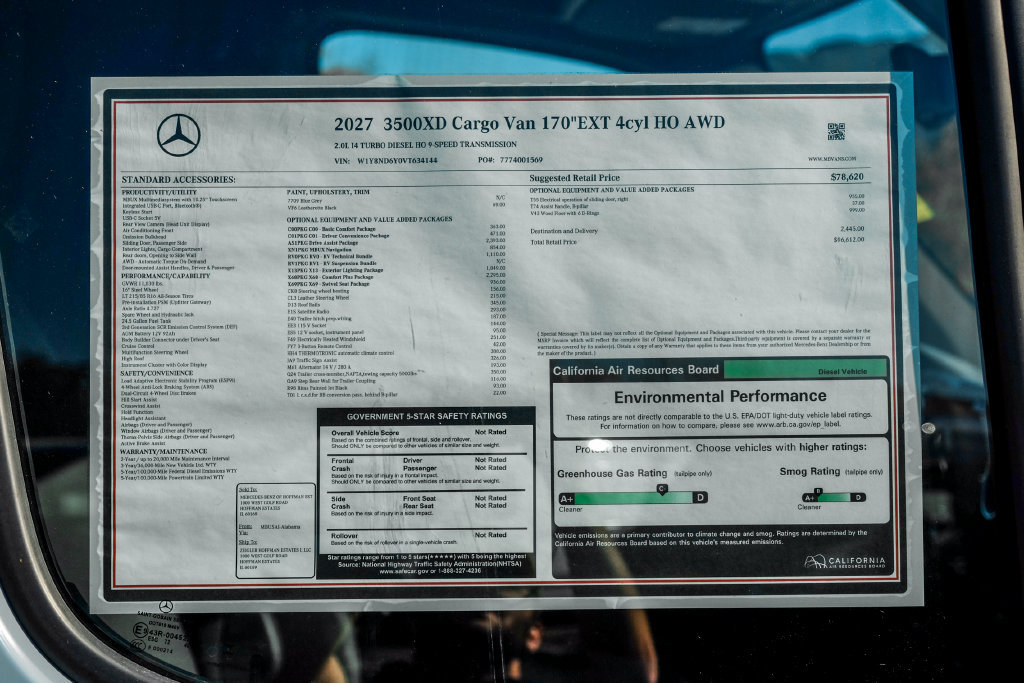 New 2027 Mercedes-Benz Sprinter 3500 image 25