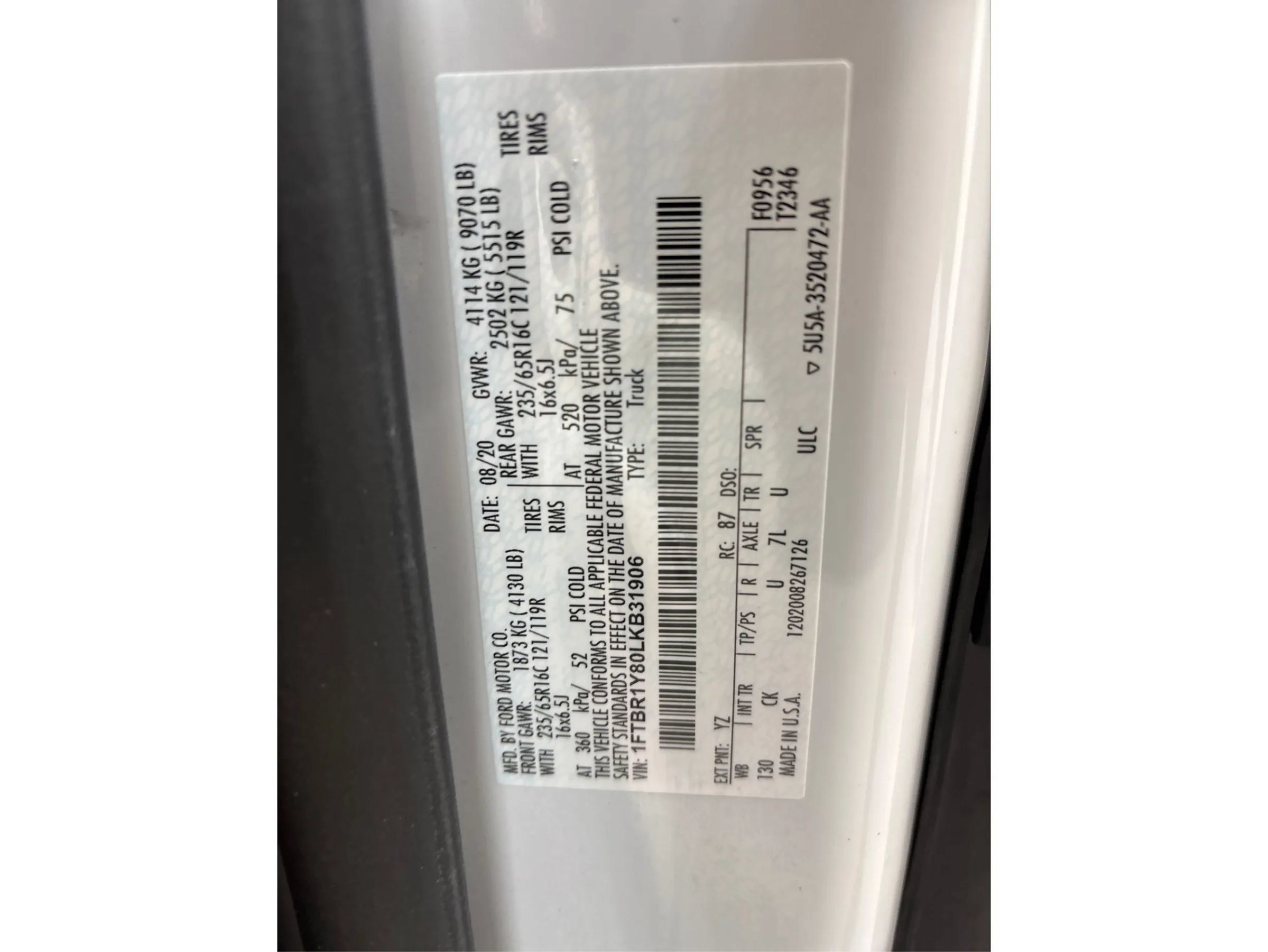 Used 2020 Ford Transit 250 Low Roof RWD image 26
