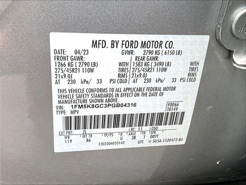 Used 2023 Ford Explorer ST w/ Equipment Group 401A image 37