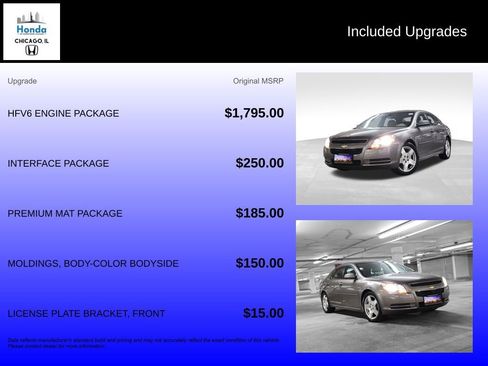 Used 2010 Chevrolet Malibu LT w/ HFV6 Engine Package image 10