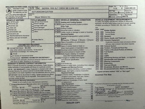 Used 2019 GMC Sierra 1500 SLT image 30