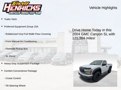 Used 2004 GMC Canyon SL w/ Comfort Convenience Package