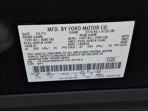 Used 2015 Ford Explorer 4WD image 24