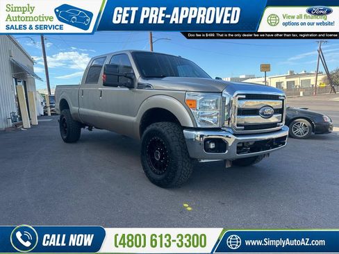 Used 2011 Ford F350 Lariat w/ Lariat Ultimate Pkg AWD/4WD image 2