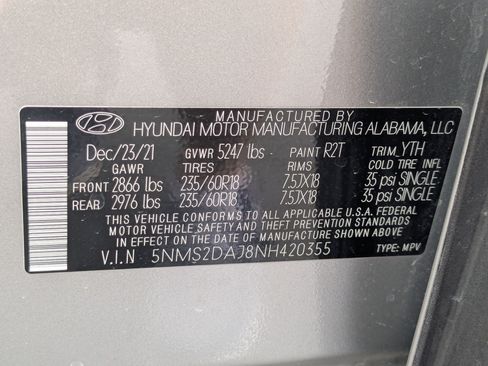 Used 2022 Hyundai Santa Fe SEL w/ Cargo Package AWD/4WD image 36