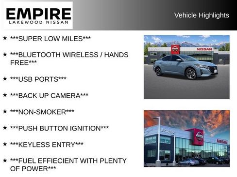 Used 2024 Nissan Sentra SV FWD image 2