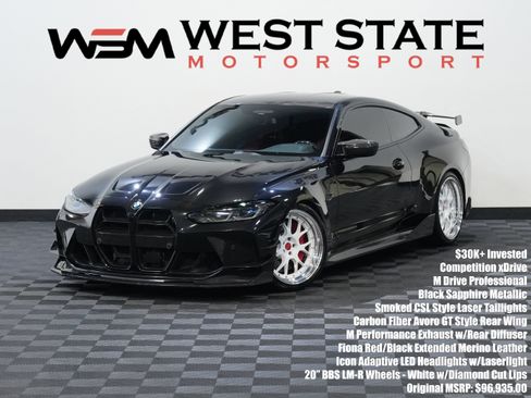 Used 2022 BMW M4 xDrive Competition AWD/4WD image 1