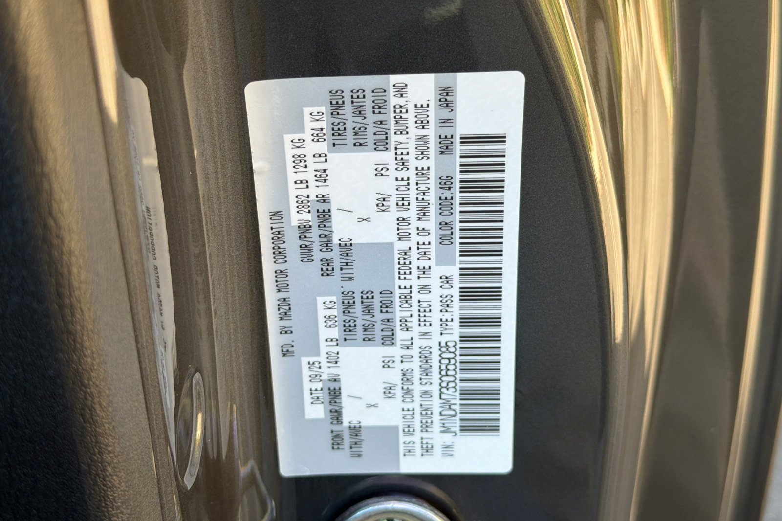Certified 2025 MAZDA MX-5 Miata RF Grand Touring w/ Appearance Package RWD image 32
