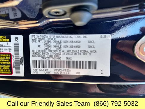 New 2026 Toyota Tundra Platinum AWD/4WD image 37