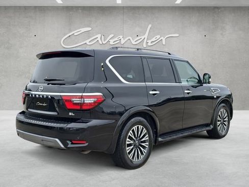 Used 2021 Nissan Armada SL w/ Captain's Chairs Package AWD/4WD image 16