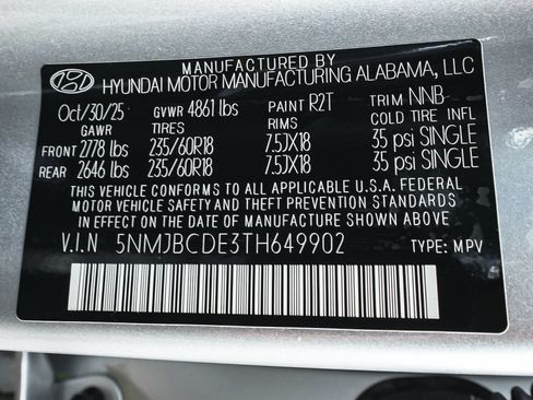 Used 2026 Hyundai Tucson SEL AWD/4WD image 14