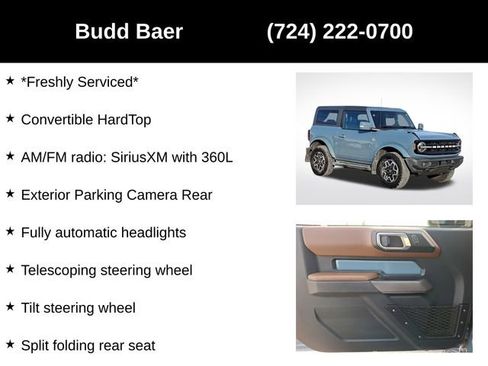 Used 2022 Ford Bronco Outer Banks image 7