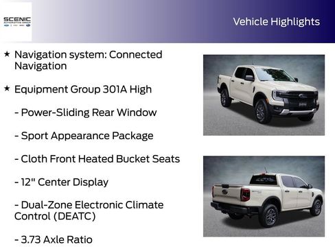 Used 2026 Ford Ranger XLT w/ Equipment Group 301A High AWD/4WD image 5