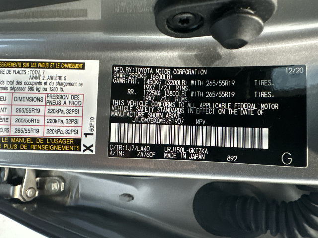 Used 2021 Lexus GX 460 Luxury w/ Accessory Package AWD/4WD image 35