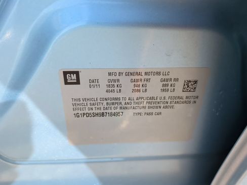 Used 2011 Chevrolet Cruze LS w/ Connectivity Package FWD image 22
