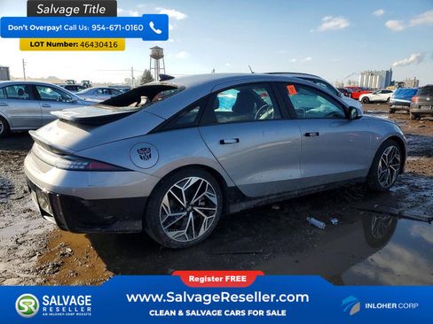 Used 2023 Hyundai Ioniq 6 SEL AWD/4WD image 4