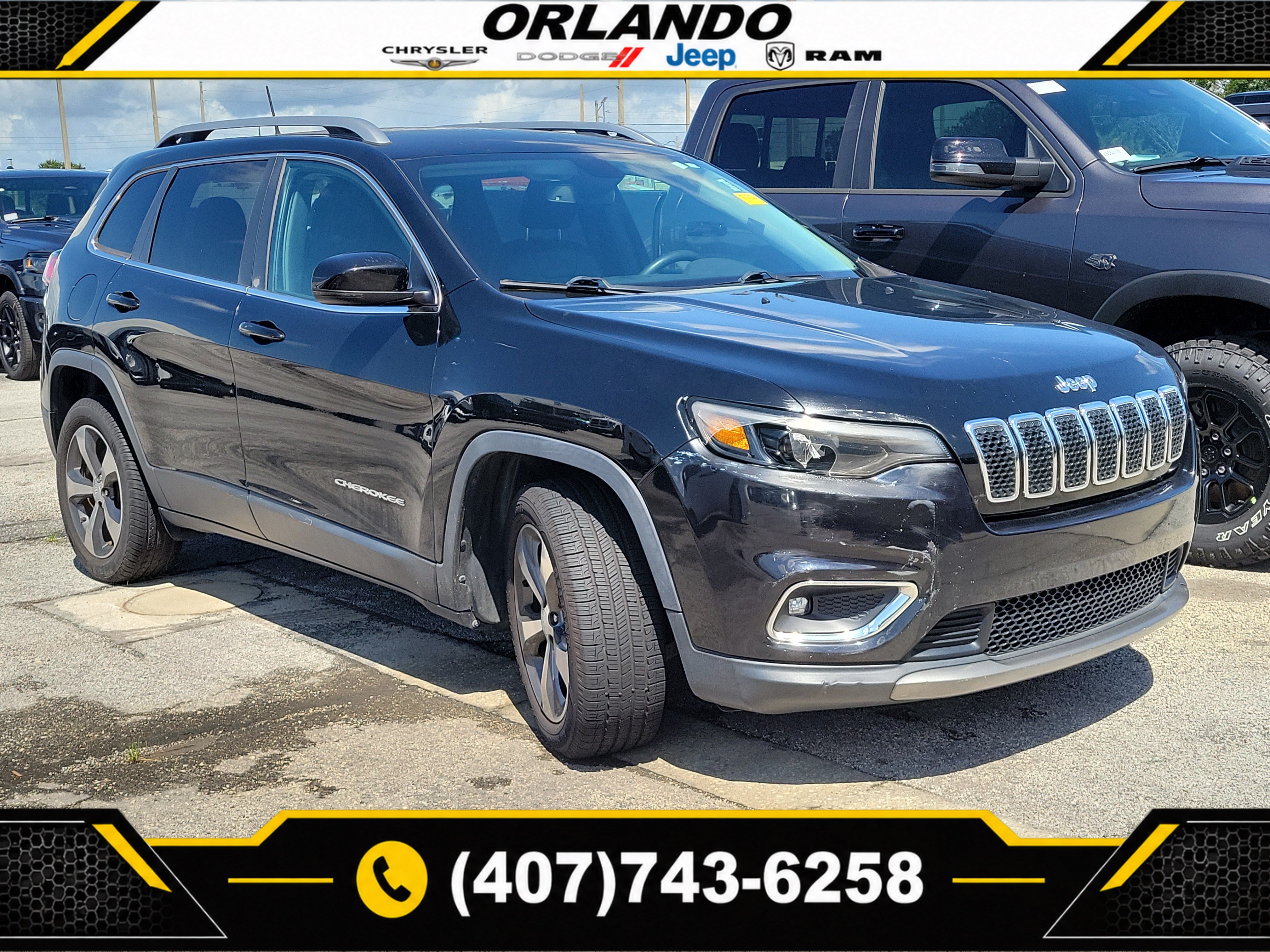 Used 2019 Jeep Cherokee Limited FWD image 1