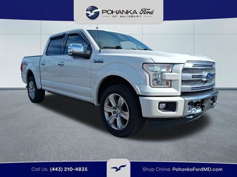 Used 2017 Ford F150 Platinum w/ Equipment Group 701A Luxury AWD/4WD image 3