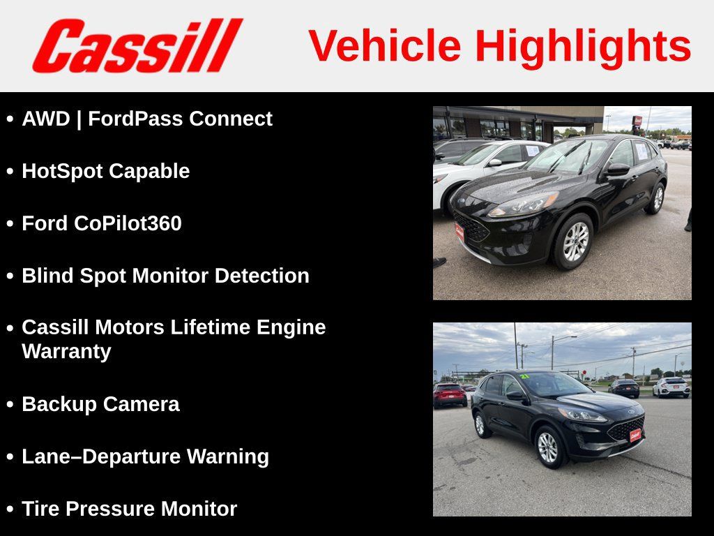 Used 2021 Ford Escape SE AWD/4WD image 7