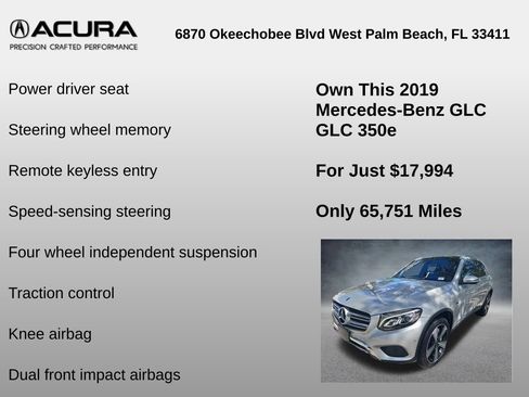 Used 2019 Mercedes-Benz GLC 350e 4MATIC image 18