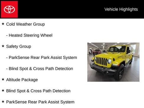 Used 2022 Jeep Wrangler Unlimited Sahara AWD/4WD image 20