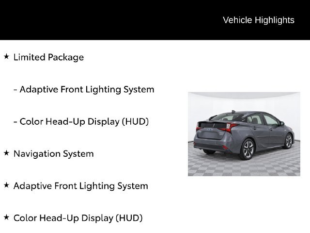 Certified 2022 Toyota Prius Limited FWD image 7