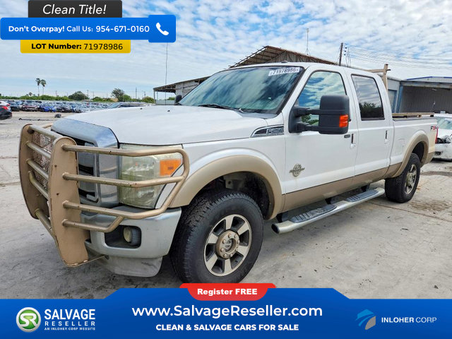 Used 2011 Ford F250 Lariat w/ Lariat Interior Pkg AWD/4WD image 1