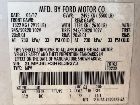 Used 2017 Lincoln MKX Reserve FWD image 42