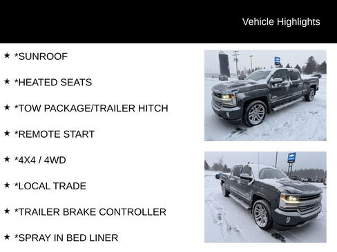 Used 2018 Chevrolet Silverado 1500 High Country image 4