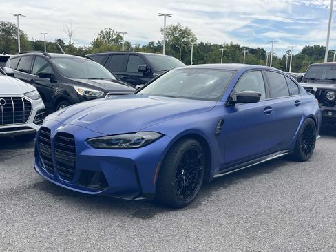 Used 2024 BMW M3 Competition w/ M Carbon Exterior Package RWD image 3