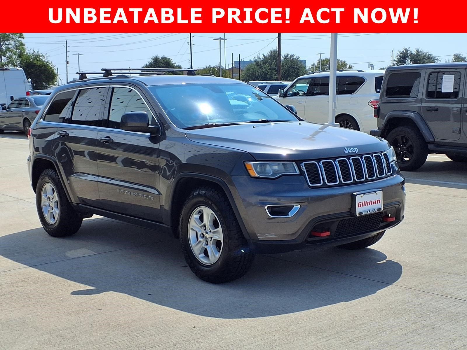 Used 2017 Jeep Grand Cherokee Laredo w/ Quick Order Package 2BE RWD image 1