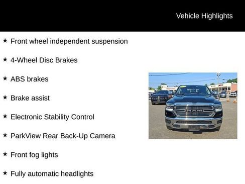 Used 2021 RAM 1500 Laramie AWD/4WD image 22