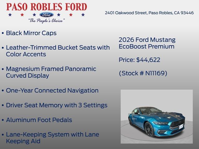 New 2026 Ford Mustang Premium RWD image 19