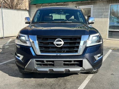 Used 2023 Nissan Armada Platinum w/ Captain's Chairs Package image 2