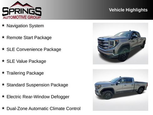 Used 2023 GMC Sierra 1500 SLE w/ Enhanced Capability Package AWD/4WD image 2