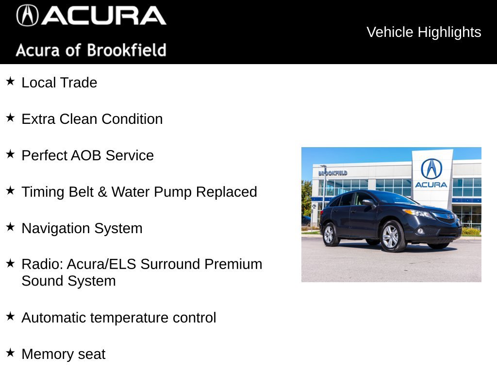 Used 2013 Acura RDX w/ Technology Package AWD/4WD image 4