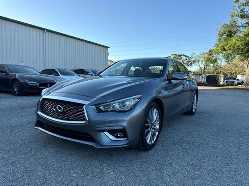 Used 2021 INFINITI Q50 Luxe w/ Seat & Sound Package image 9