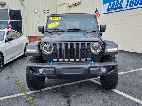 Used 2023 Jeep Wrangler Unlimited Rubicon 4xe w/ Steel Bumper Group AWD/4WD image 2