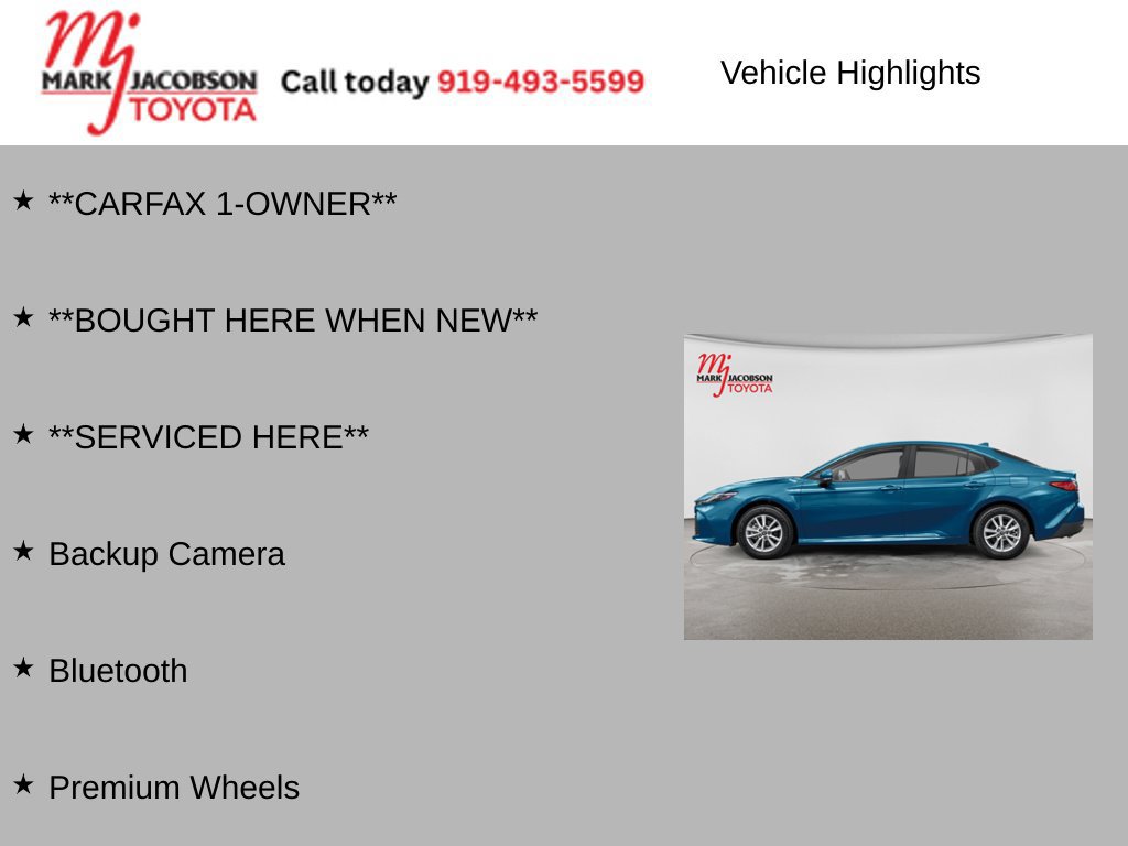 Used 2026 Toyota Camry LE FWD image 6
