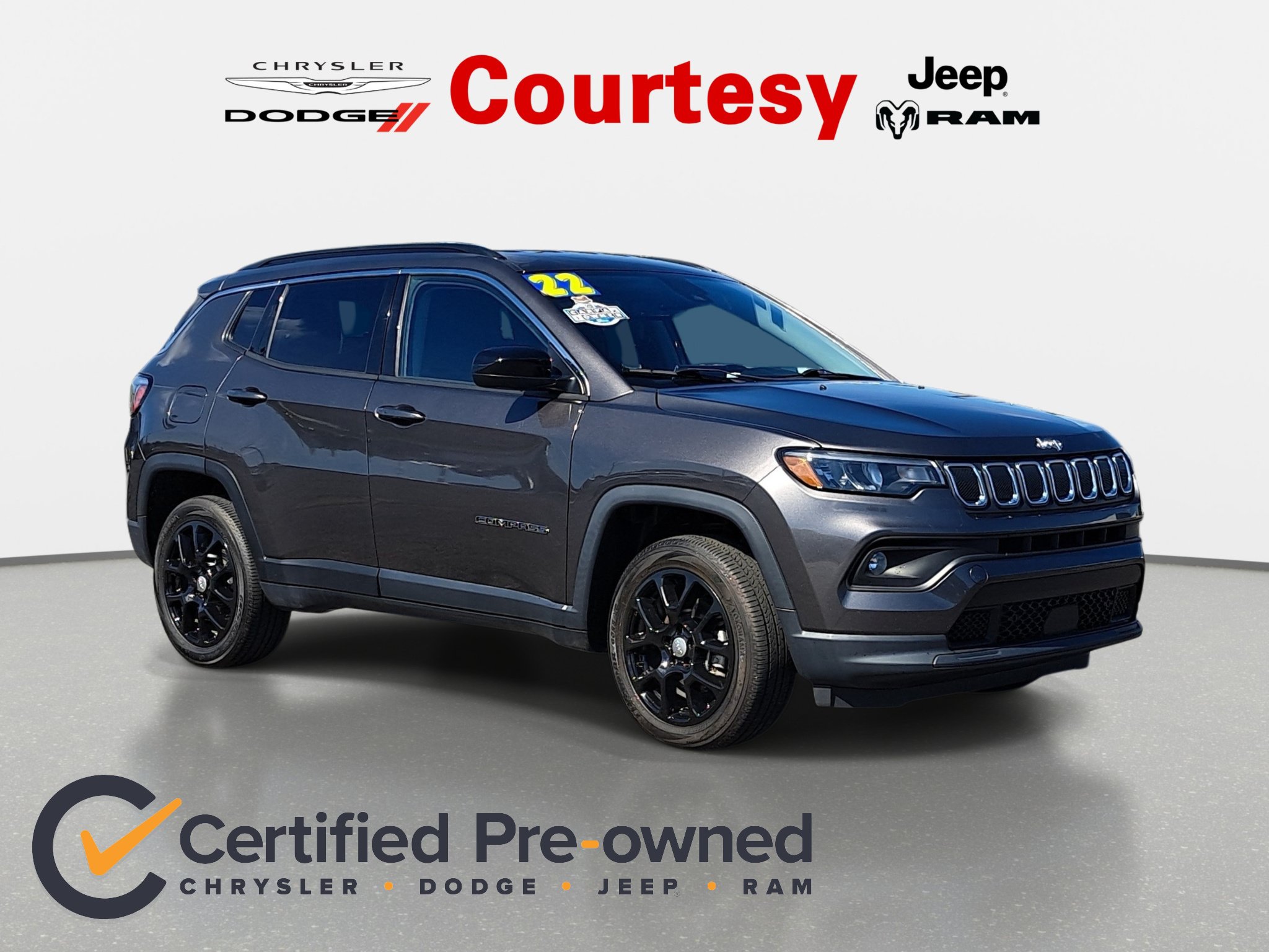 Certified 2022 Jeep Compass Latitude AWD/4WD image 1