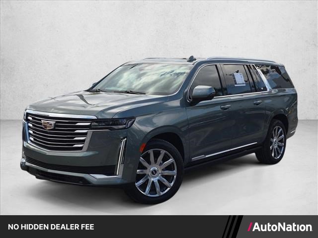 Used 2024 Cadillac Escalade ESV Premium Luxury Platinum w/ Heavy-Duty Trailer Package AWD/4WD image 1
