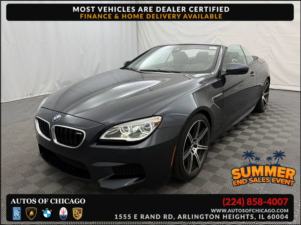 Used 2017 BMW M6 Convertible RWD image 1