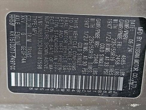 Used 2024 Nissan Rogue SL w/ SL Premium Package image 24