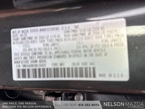 Certified 2025 MAZDA CX-50 2.5 Hybrid w/ Weather Package image 27